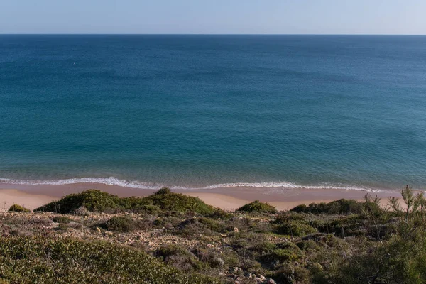 Praia de areia branca — Fotografia de Stock