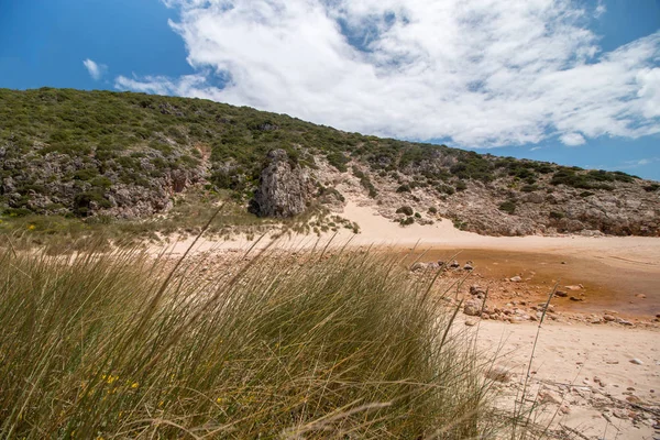 Abgelegener Strand von Hochöfen — Stockfoto