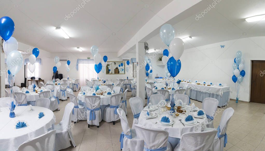 Baptism Table Decorations For Boy Boy Baptism Celebration