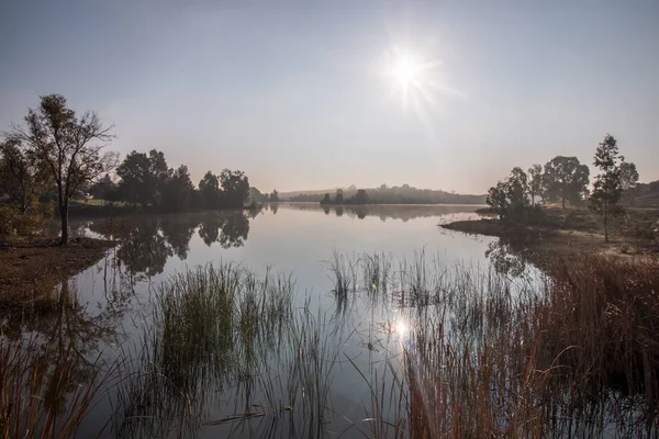 Lac tranquille à Sao Domingos — Photo