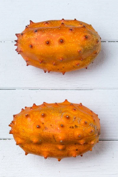 Horned melons fruit — Stock Photo, Image