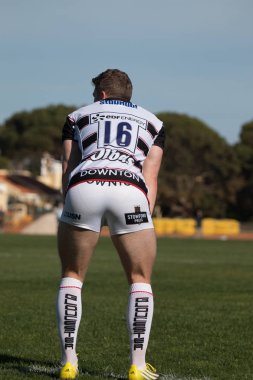 Rugby oyuncusu Algarve Rugby Festivali