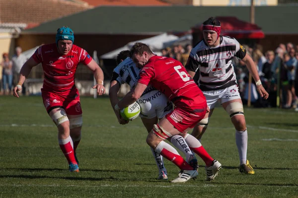 Rugbyspelare i Algarve Rugby Festival — Stockfoto