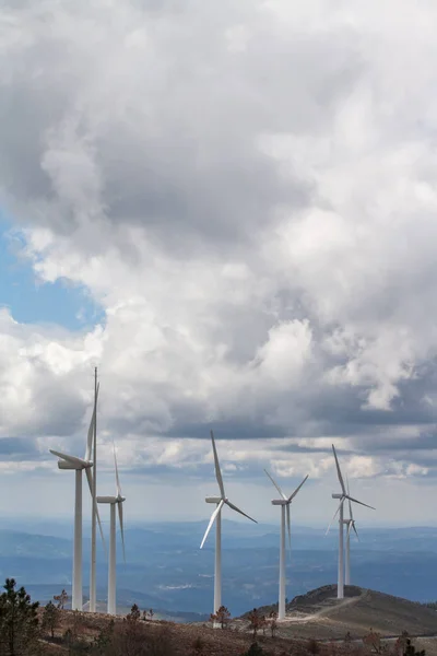 Generatorów wiatrowych odnawialnych — Zdjęcie stockowe