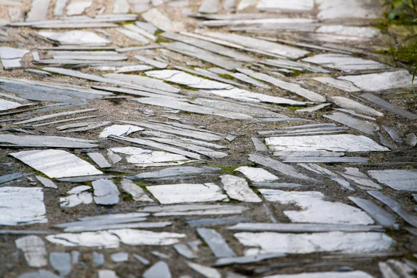 Typical schist floor — Stock Photo, Image