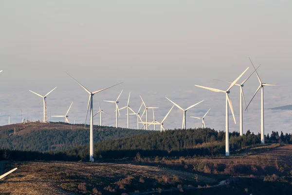 Generatorów wiatrowych odnawialnych — Zdjęcie stockowe