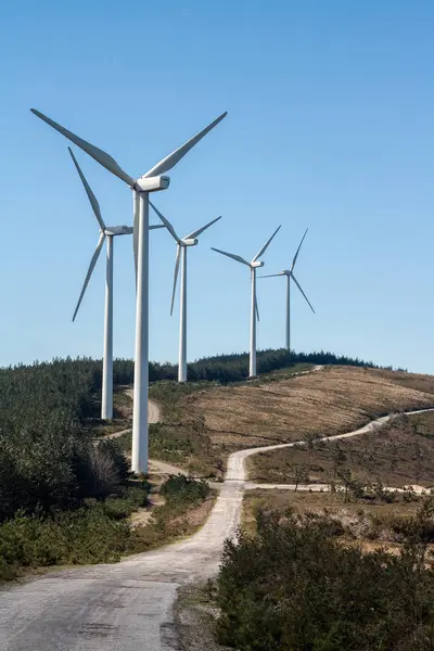 Generatorów wiatrowych odnawialnych — Zdjęcie stockowe