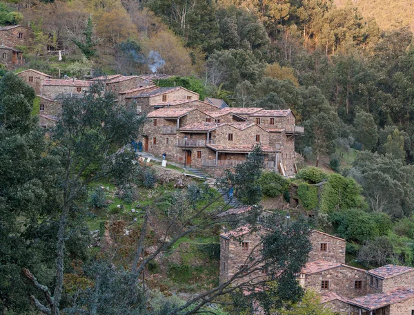 Schist dorp van Cerdeira — Stockfoto