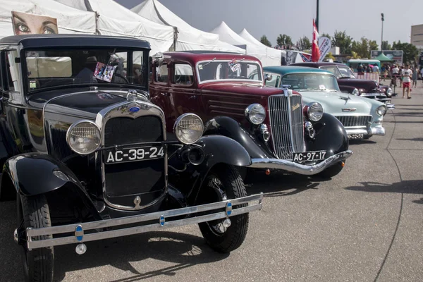 Exposición de vehículos clásicos —  Fotos de Stock