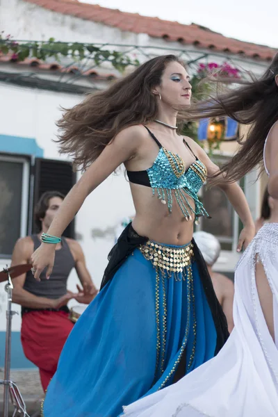 Artistas en la popular feria medieval —  Fotos de Stock