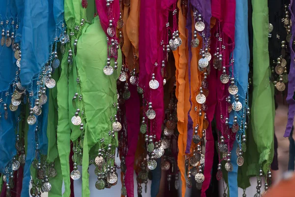 Scarfs for belly dancers — Stock Photo, Image