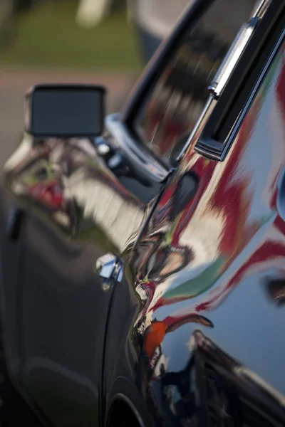 Utsikt över vacker klassisk bil — Stockfoto