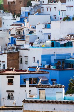 Chefchaouen şehir binaları
