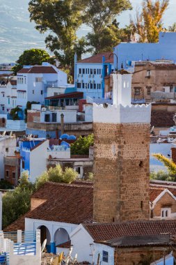 Chefchaouen şehir binaları