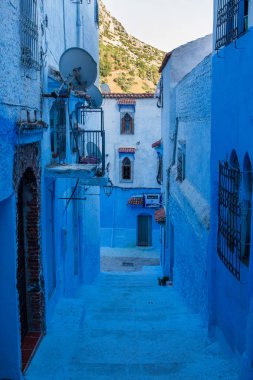Chefchaouen şehir binaları