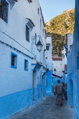Chefchaouen şehir binaları