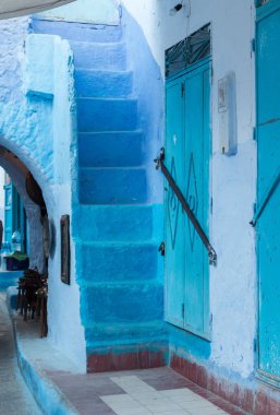Chefchaouen şehir binaları