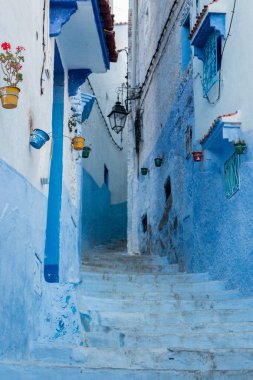 Chefchaouen şehir binaları