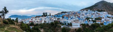 Chefchaouen şehir panoraması
