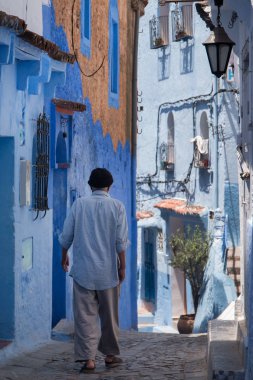 Chefchaouen şehir binaları