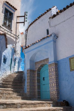 Chefchaouen şehir binaları