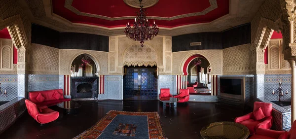 Tangier, Morocco - 9 Haziran 2016: güzel iç tasarım bir