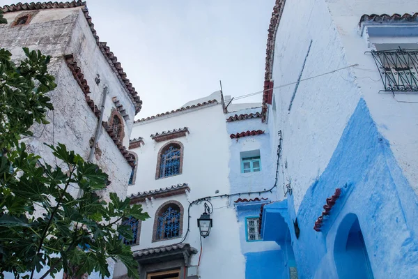 Prédios da cidade de Chefchaouen — Fotografia de Stock