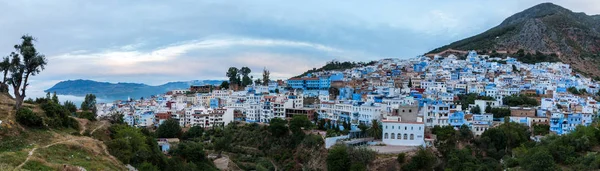 Panorama města Chefchaouen — Stock fotografie