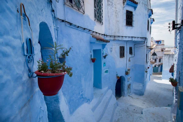Chefchaouen şehir binaları