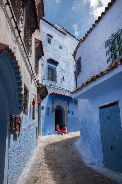 Chefchaouen şehir binaları