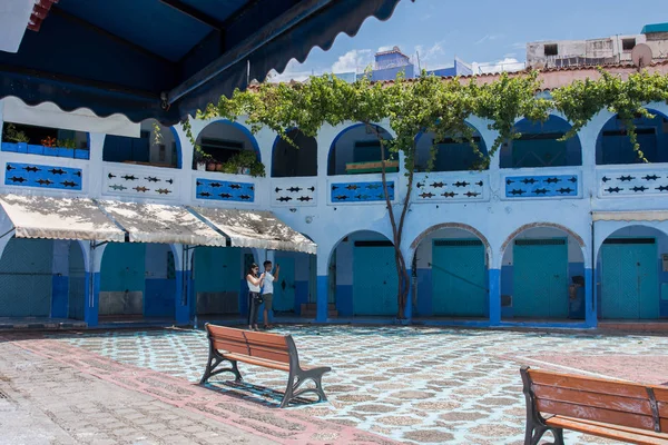 Chefchaouen city buildings — Stock Photo, Image