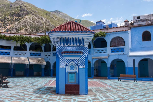 Prédios da cidade de Chefchaouen — Fotografia de Stock