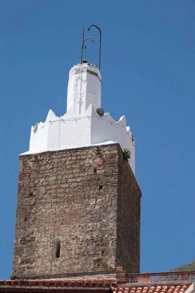 Chefchaouen městské budovy — Stock fotografie