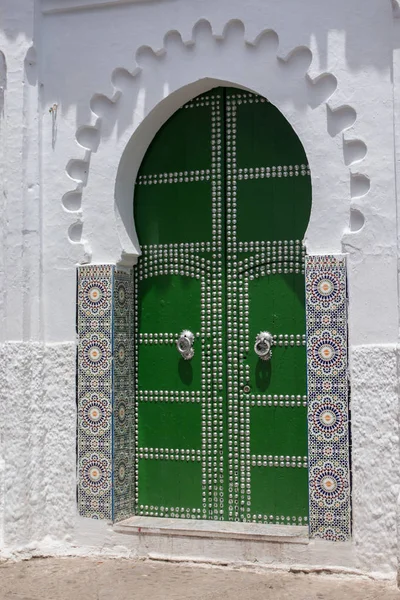 Tetouan door architecture — Zdjęcie stockowe