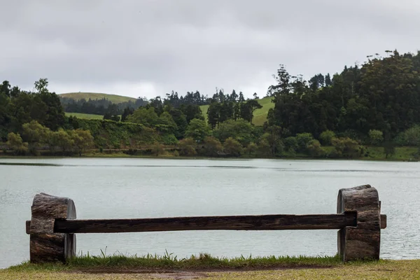 Furnas lake landskap — Stockfoto