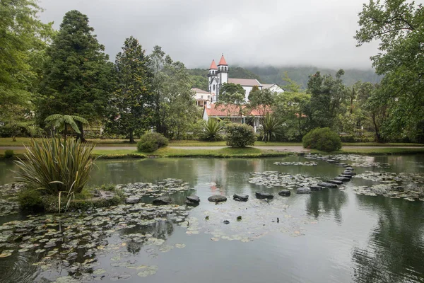 Parcul natural Terra Nostra — Fotografie, imagine de stoc