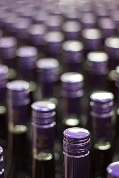 Línea de montaje de licor — Foto de Stock