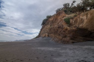 Ribeira Seca karanlık kum plaj