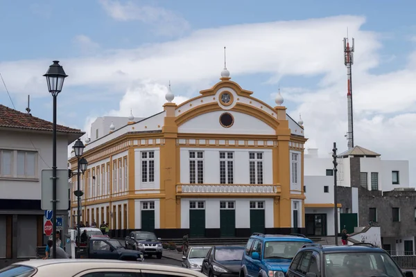 Театр міста Рібейра-Гранді — стокове фото