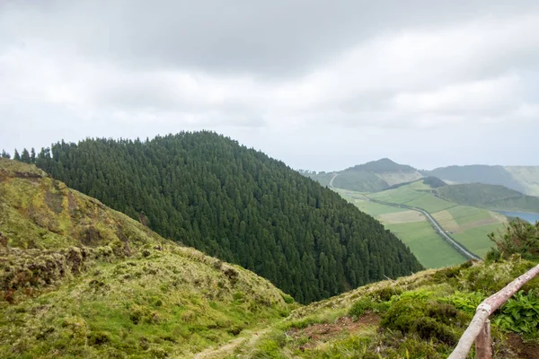 Canario-Aussichtspunkt in sao miguel, Azoren — Stockfoto