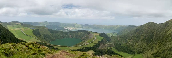 Canario-Aussichtspunkt in sao miguel, Azoren — Stockfoto