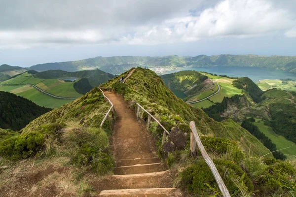 Miradouro de Canário em São Miguel, Açores — Fotografia de Stock