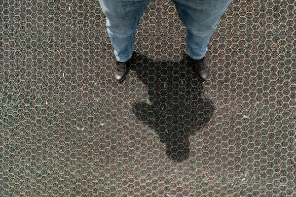 Hexagon textura solului — Fotografie, imagine de stoc