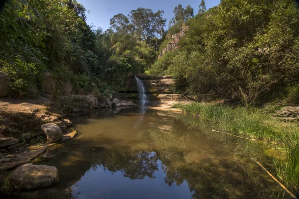 Beautiful Mourao waterfalls — Stock Photo, Image