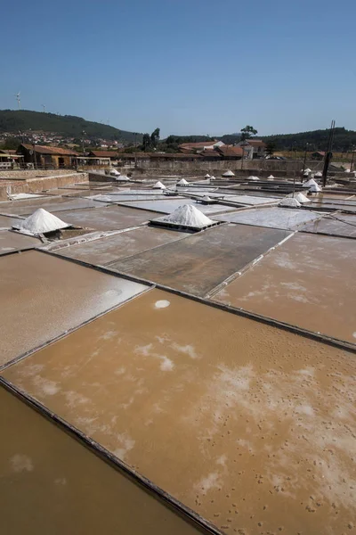 Salzgewinnung in Rio Maior — Stockfoto