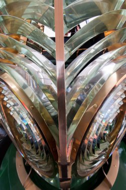 Deniz feneri fresnel ışıklar