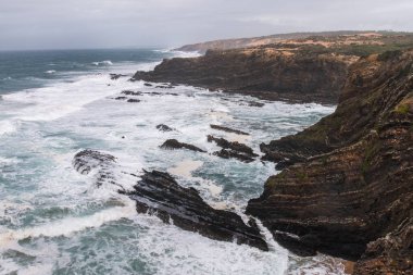 Cabo Sardao kıyı şeridi