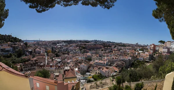 Graca viewpoint cityscape — Stock Photo, Image