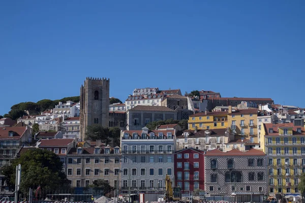 Столичный пейзаж Лиссабона — стоковое фото