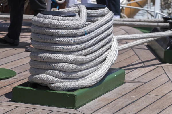 A vitorla-hajó kötél — Stock Fotó